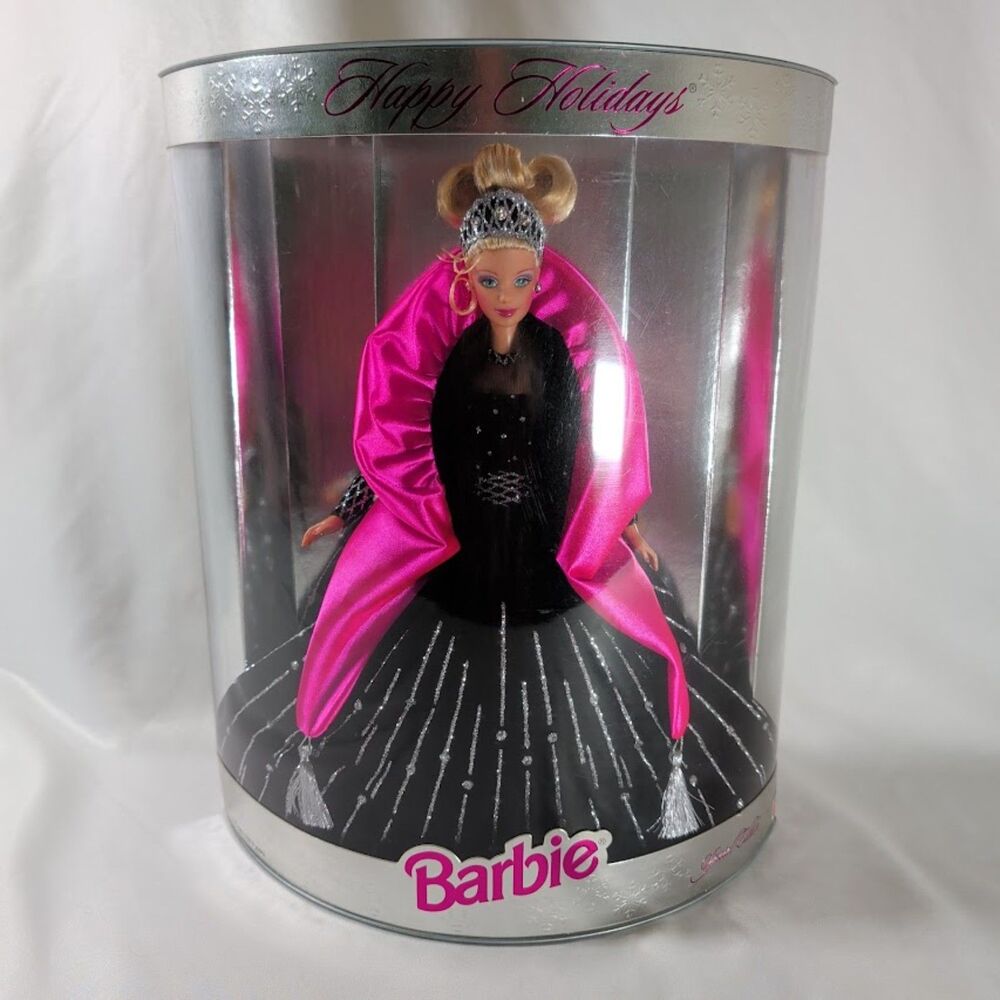 1998 Happy Holidays Barbie Special Edition Doll 20200 NRFB Hallmark Promo Mattel